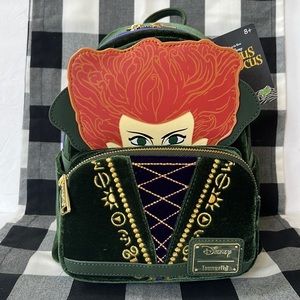 Disney Hocus Pocus Loungefly Mini Backpack NWT